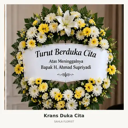 Krans Bunga Duka Kaliurang